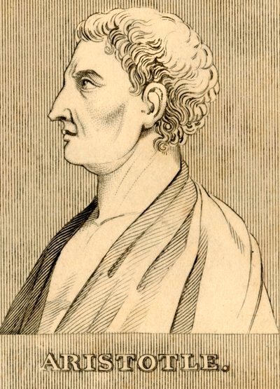 Aristotele, 384-322 a.C., 1830 da Unbekannt