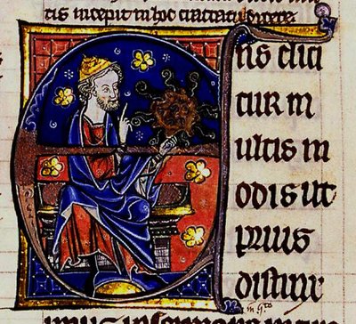 Aristotele. Da: Commentarium magnum Averrois in Aristotelis De Anima libros, XIII secolo da Unbekannt