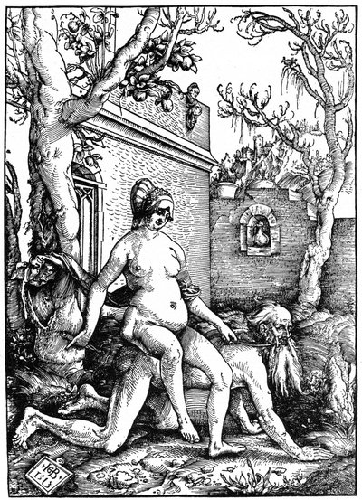 Aristotele e Fillide, 1513 da Unbekannt