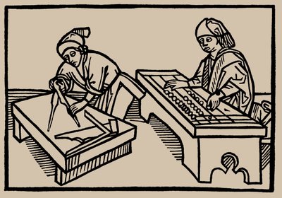 Aritmetica e Geometria. Da Speculum Vitae Humanae di Rodericus Zamorensis da Unbekannt