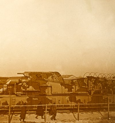 Treno blindato, c. 1914-1918 da Unbekannt