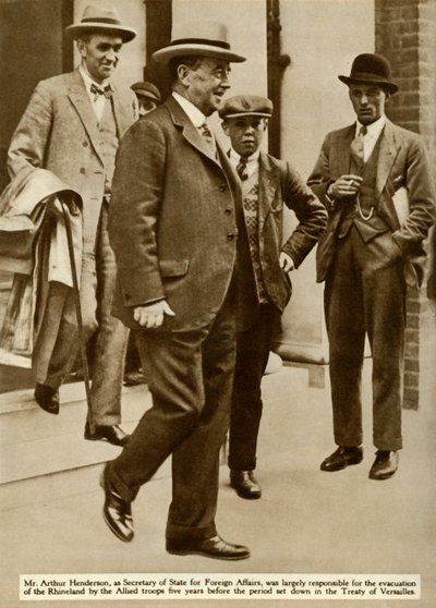 Arthur Henderson, 1929, 1935 da Unbekannt