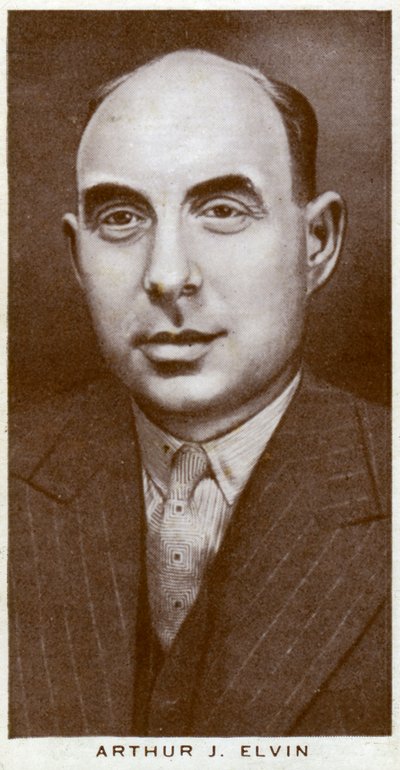Arthur J Elvin, promotore di boxe britannico da Unbekannt