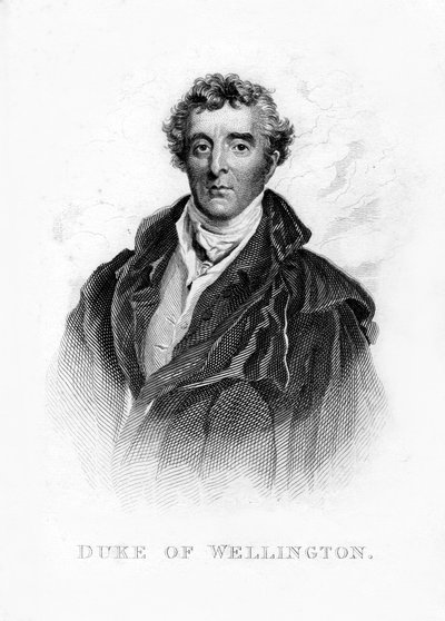 Arthur Wellesley, 1º Duca di Wellington, soldato e statista britannico, XIX secolo da Unbekannt