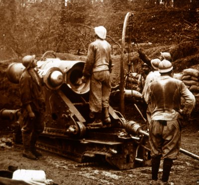 Artiglieria, Bois du Chatelet, Francia da Unbekannt