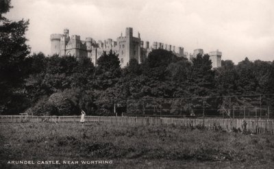 Castello di Arundel, West Sussex, inizio XX secolo da Unbekannt