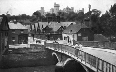 Castello di Arundel e ponte, Arundel, West Sussex da Unbekannt
