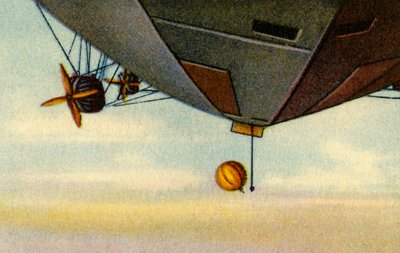 Ascesa dello zeppelin, spedizione artica, 1932 da Unbekannt