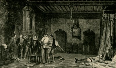 Assassinio di Enrico, duca di Guisa, dicembre 1588, 1890 da Unbekannt