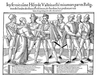 Assassinio di Enrico III, Re di Francia, 1589 1589-1590 da Unbekannt