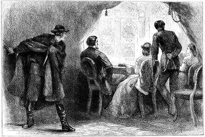 Assassinio del presidente Lincoln, Washington DC, 1865 c1880 da Unbekannt