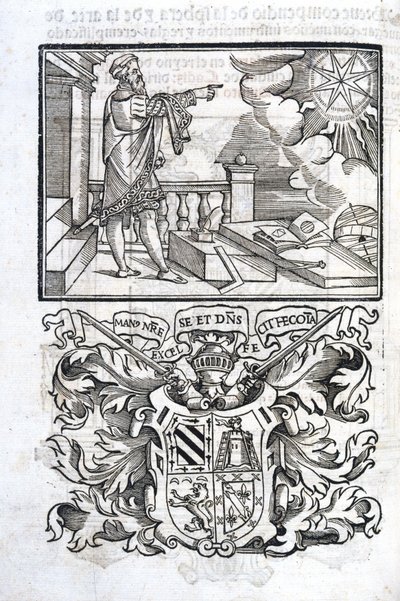 Astronomo al lavoro da Unbekannt