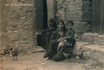 A casa a Sakkara, Egitto, 1936 da Unbekannt