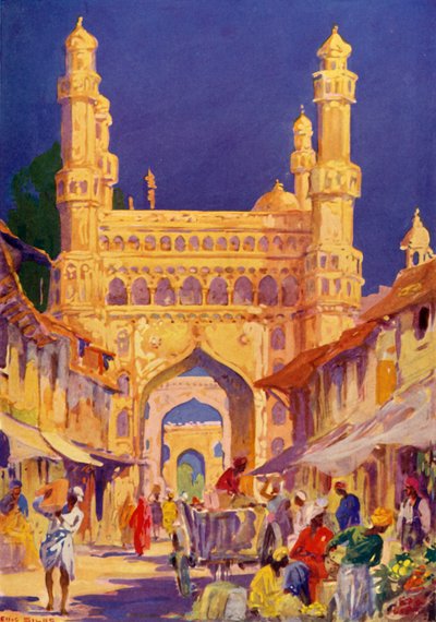 Al Char Minar a Hyderabad da Unbekannt