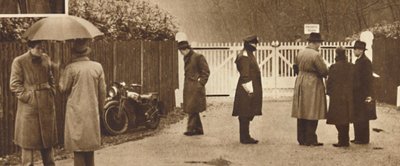 Ai cancelli, Forte Belvedere, 1936-1937 da Unbekannt