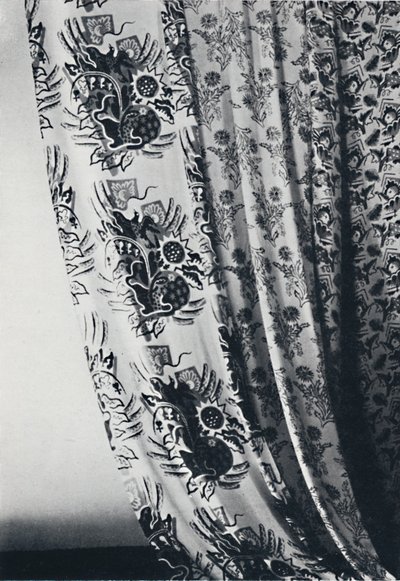 Atelje Miln - Un gruppo di tessuti stampati a blocchi dalla Svezia, 1940 da Unbekannt