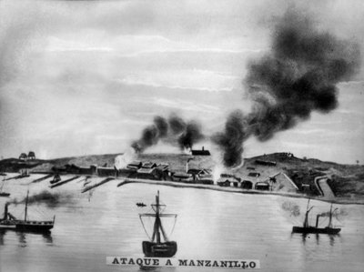 Attacco di Manzanillo, 1873, anni 1920 da Unbekannt