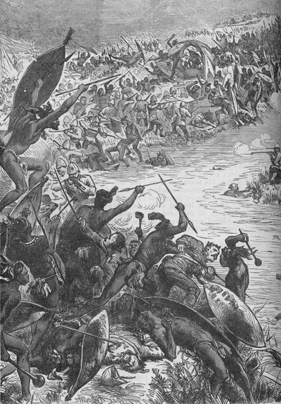 Attacco degli Zulu alla scorta dell