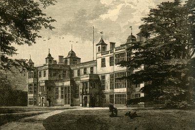 Audley End, Fronte Occidentale, 1898 da Unbekannt