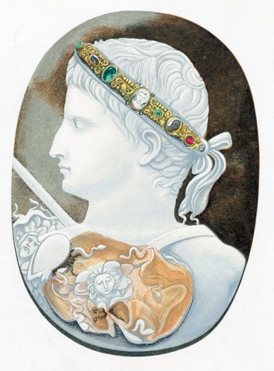Augusto Cesare - Gaio Giulio Cesare Ottaviano 63 a.C.-14 d.C., primo imperatore romano da Unbekannt