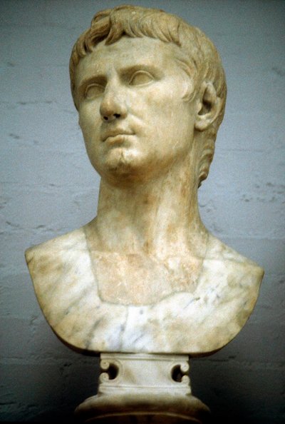 Augusto Cesare - Gaio Giulio Cesare Ottaviano 63 a.C.-14 d.C., primo imperatore romano da Unbekannt