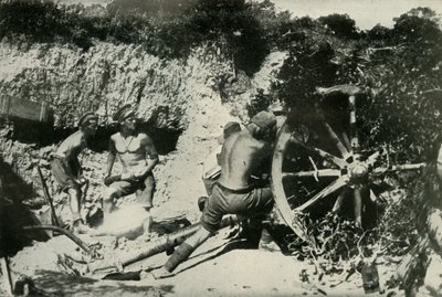 Artiglieri australiani sulla penisola di Gallipoli, 1919 da Unbekannt
