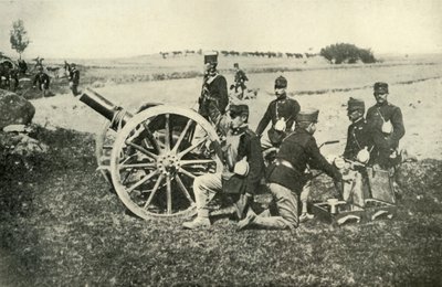 Artiglieria austriaca sul campo, 1919 da Unbekannt