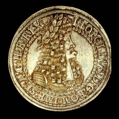 Moneta austriaca con busto di Leopoldo I da Unbekannt