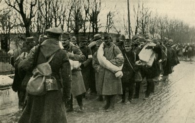Prigionieri austriaci, Przemysl, marzo 1915, c1920 da Unbekannt