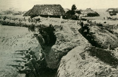Trincee austriache nei Carpazi, Prima Guerra Mondiale, c1915, c1920 da Unbekannt