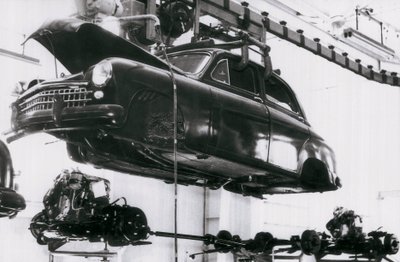 Industria automobilistica del marchio spagnolo Seat a Barcellona, 02/06/1953 da Unbekannt