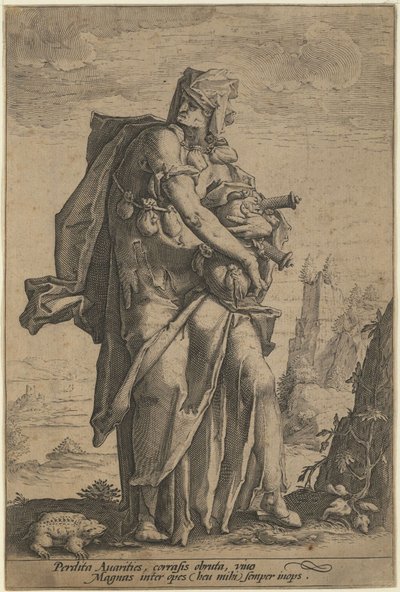 Avarizia, ca. 1600 da Unbekannt