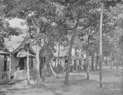 Viale delle tende, Ocean Grove, New Jersey, c1897 da Unbekannt