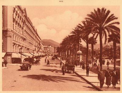 Viale di Verdun, Nizza, 1930 da Unbekannt