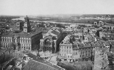 Avignone - Vista generale dalla Torre di San Lorenzo, c1925 da Unbekannt