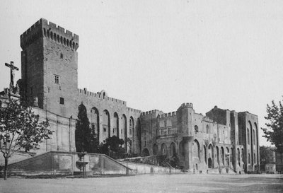 Avignone - Palazzo dei Papi, c1925 da Unbekannt