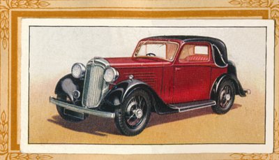 B.S.A. 10 Fixed-Head Coupé, c1936 da Unbekannt