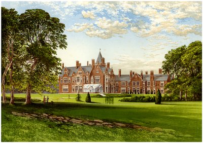 Bagshot Park, Surrey, casa del Duca di Connaught, c1880 da Unbekannt