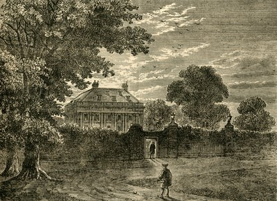 Casa Balmes nel 1750, c1876 da Unbekannt