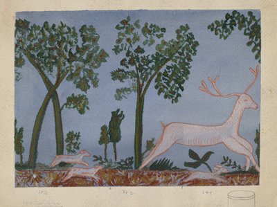 Design per scatola da cappello, 1935-1942 da Unbekannt
