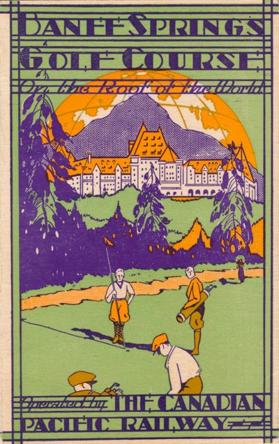 Campo da golf di Banff Springs, segnapunti da Unbekannt