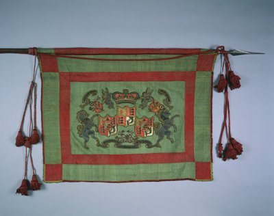 Stendardo con Stemma Reale della Gran Bretagna da Unbekannt