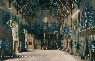 Sala dei banchetti, Castello di Edimburgo da Unbekannt