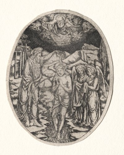 Battesimo di Cristo, 1400s da Unbekannt