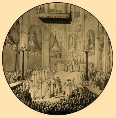 Battesimo di Napoleone II, Notre Dame, Parigi, 10 giugno 1811, 1921 da Unbekannt