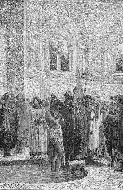 Battesimo di Rollo il Capo Pirata, 1909 da Unbekannt