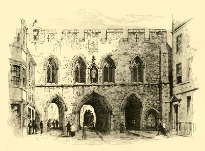 Bar Gate, lato sud, 1898 da Unbekannt