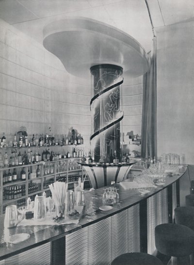 Bar per un ristorante del Garden Club, 1942 da Unbekannt
