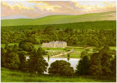 Barons Court, Contea di Tyrone, Irlanda del Nord, casa del Duca di Abercorn, c1880 da Unbekannt