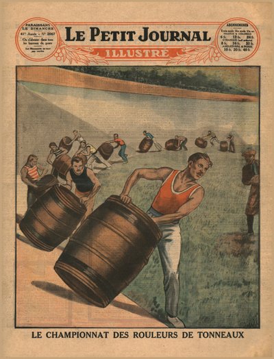 Campionato di rotolamento di barili, 1930 da Unbekannt